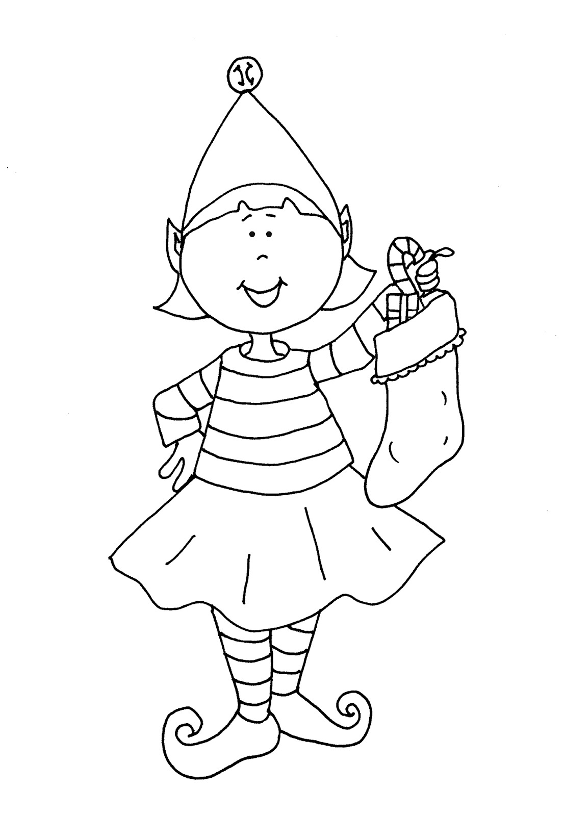 Printable Girl Elf On The Shelf Coloring Pages Coloring Home Printable Girl Elf On The Shelf Coloring Pages Coloring Home