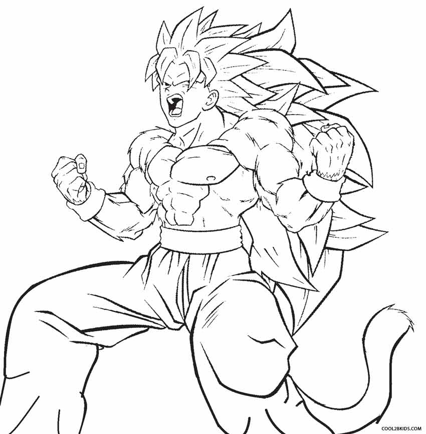 Printable Goku Coloring Pages For Kids Cool2bKids Printable Goku Coloring Pages For Kids Cool2bKids