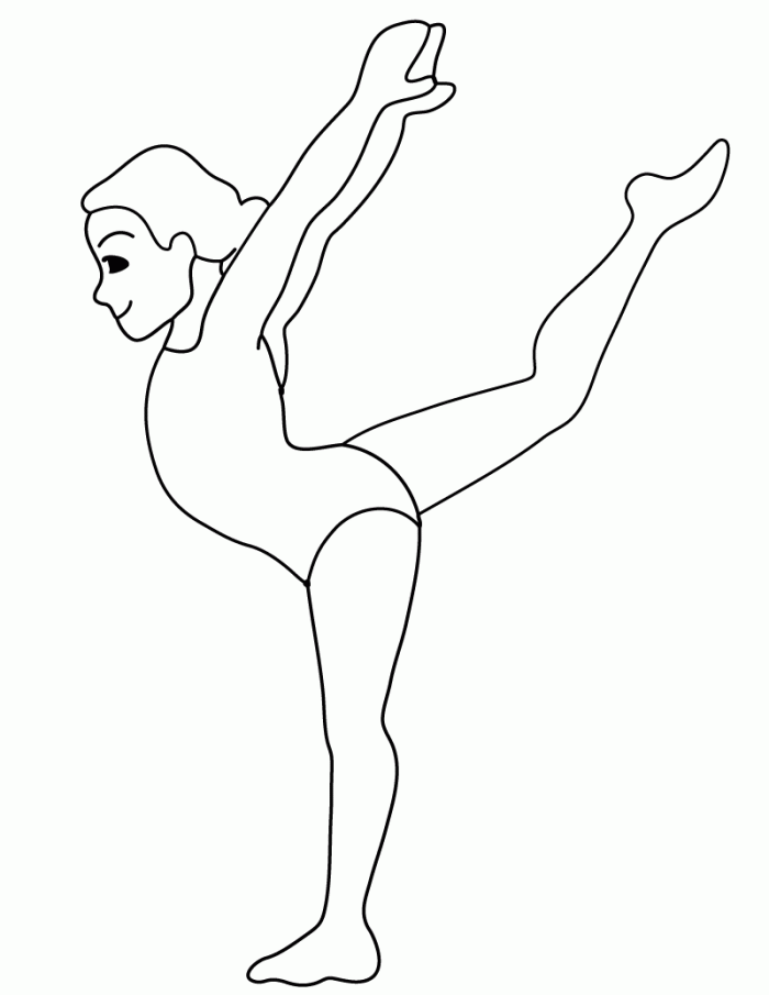 Printable Gymnastics Coloring Pages Coloring Home Printable Gymnastics Coloring Pages Coloring Home