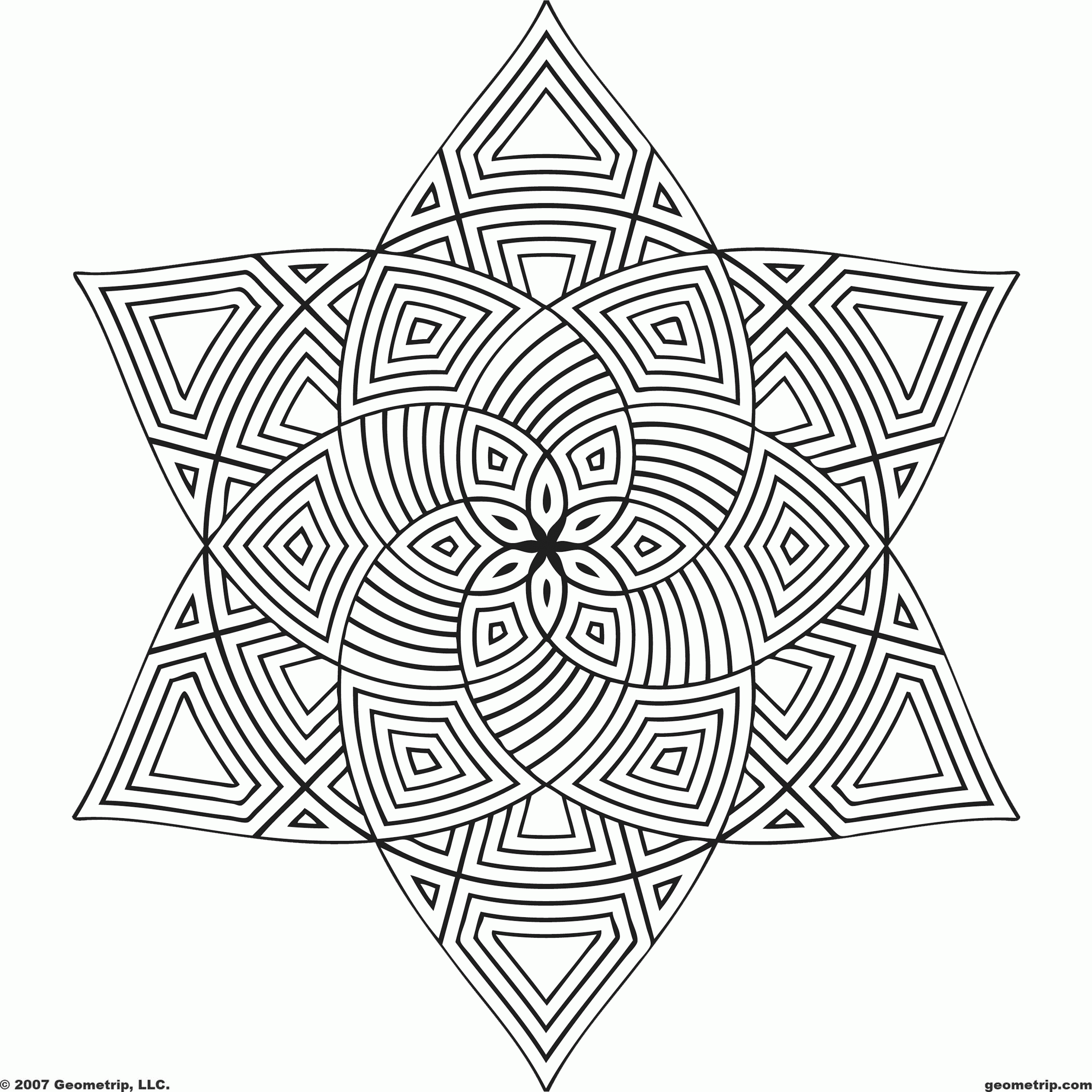 Printable Hard Pattern Coloring Pages Coloring Home Printable Hard Pattern Coloring Pages Coloring Home