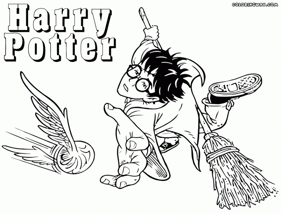 Harry Potter Coloring Pages Free Printable