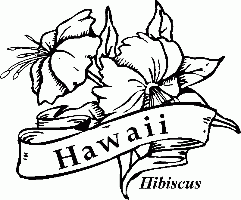 Printable Hawaiian Coloring Pages Coloring Home Printable Hawaiian Coloring Pages Coloring Home
