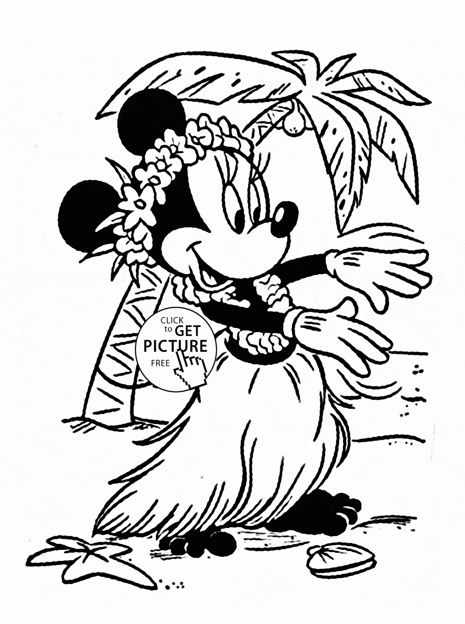 Printable Hawaiian Coloring Pages Printable Hawaiian Coloring Pages