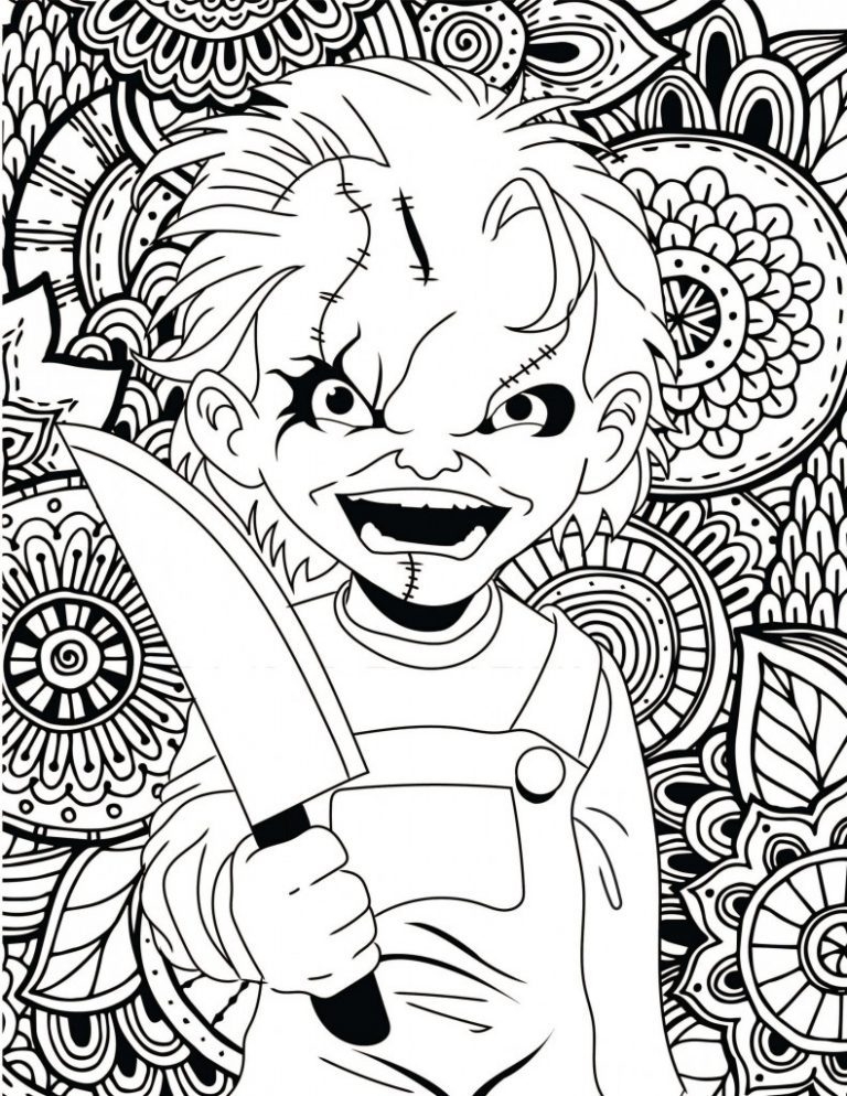 Printable Horror Movie Coloring Pages HorrorFix Printable Horror Movie Coloring Pages HorrorFix