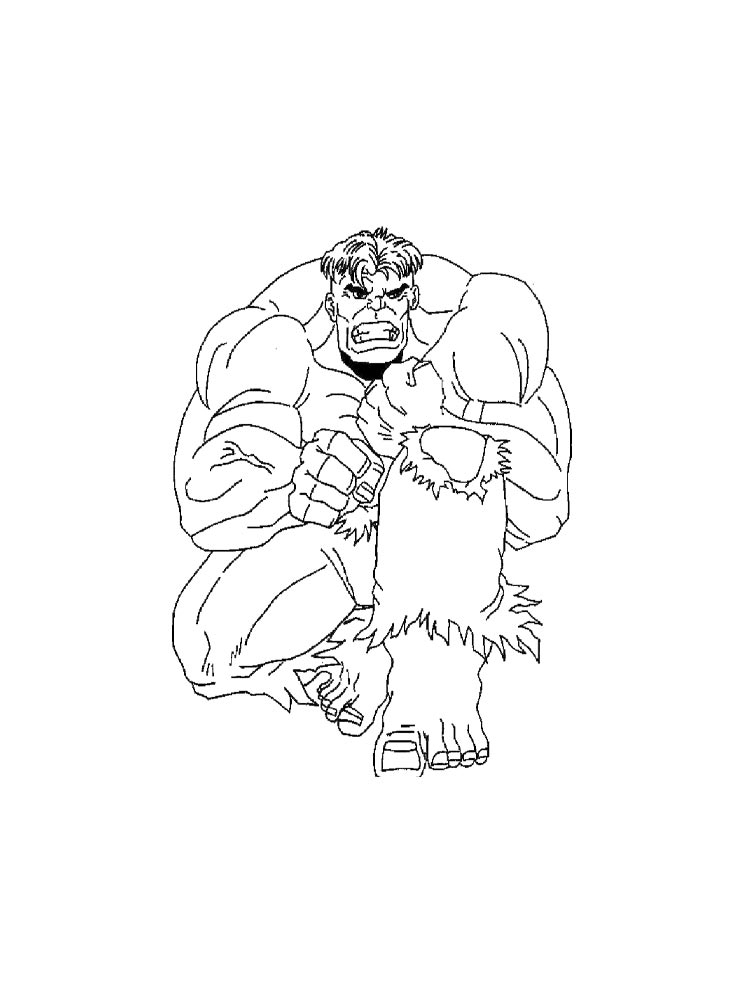 Printable Hulk Coloring Pages Printable Hulk Coloring Pages