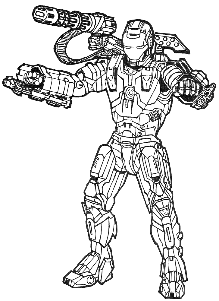 Printable Iron Man Coloring Pages The Best Porn Website