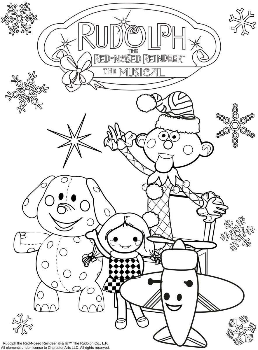 Printable Island Of Misfit Toys Coloring Pages