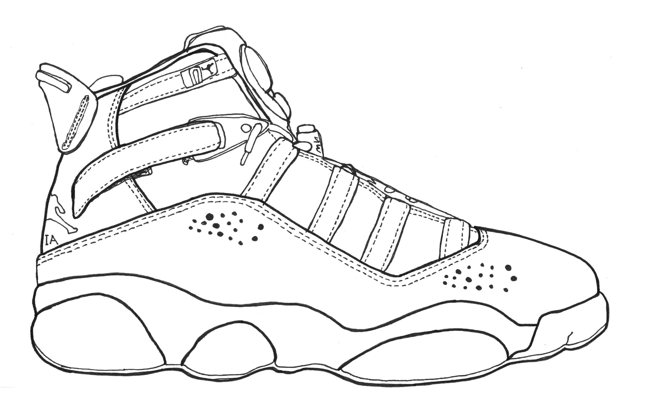 Printable Jordan Coloring Pages Printable Jordan Coloring Pages