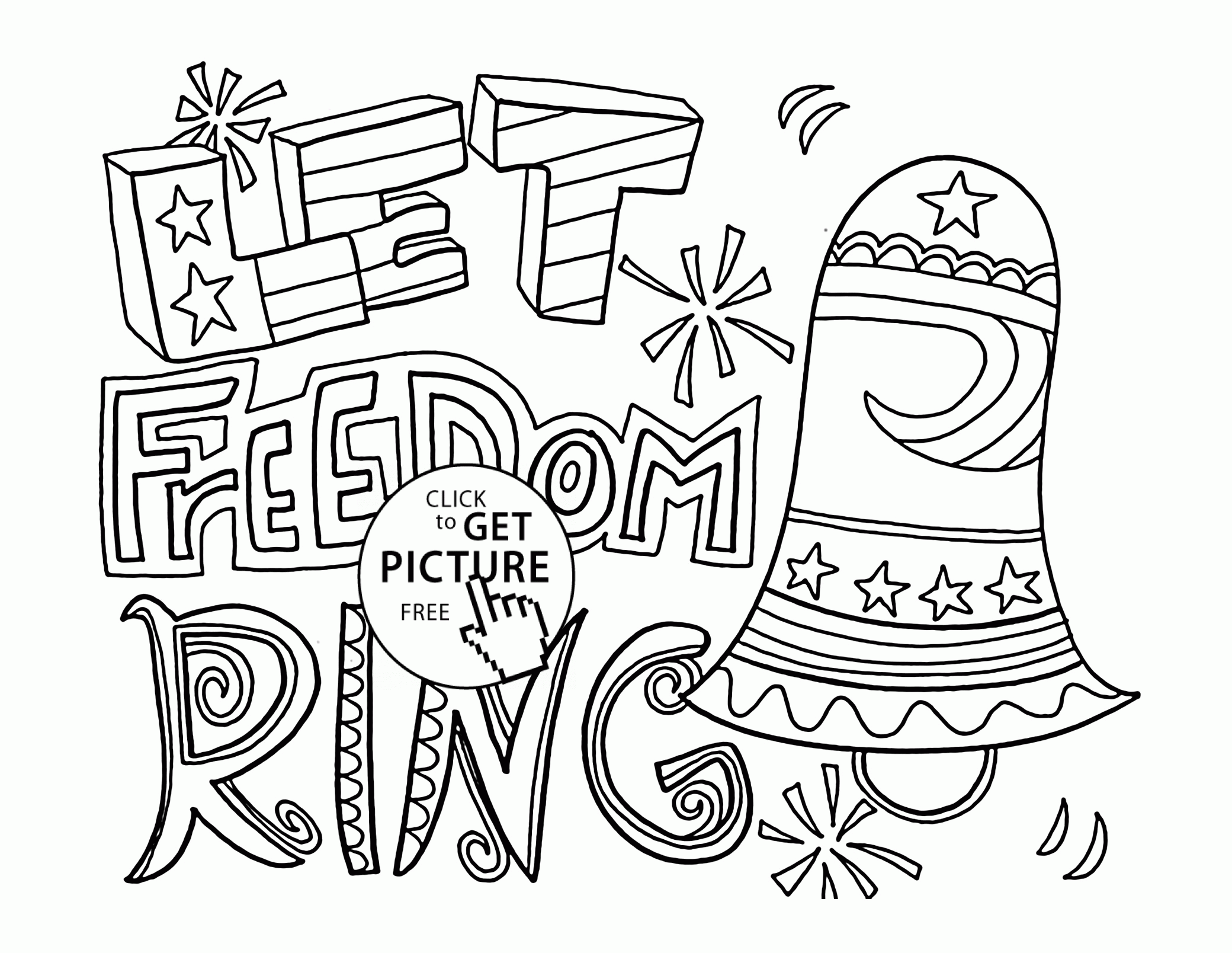 Free Printable Fourth Of July Coloring Pages Free Printable Fourth Of July Coloring Pages