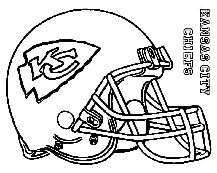 Printable Kansas City Chiefs Coloring Page Free Printable Coloring Printable Kansas City Chiefs Coloring Page Free Printable Coloring