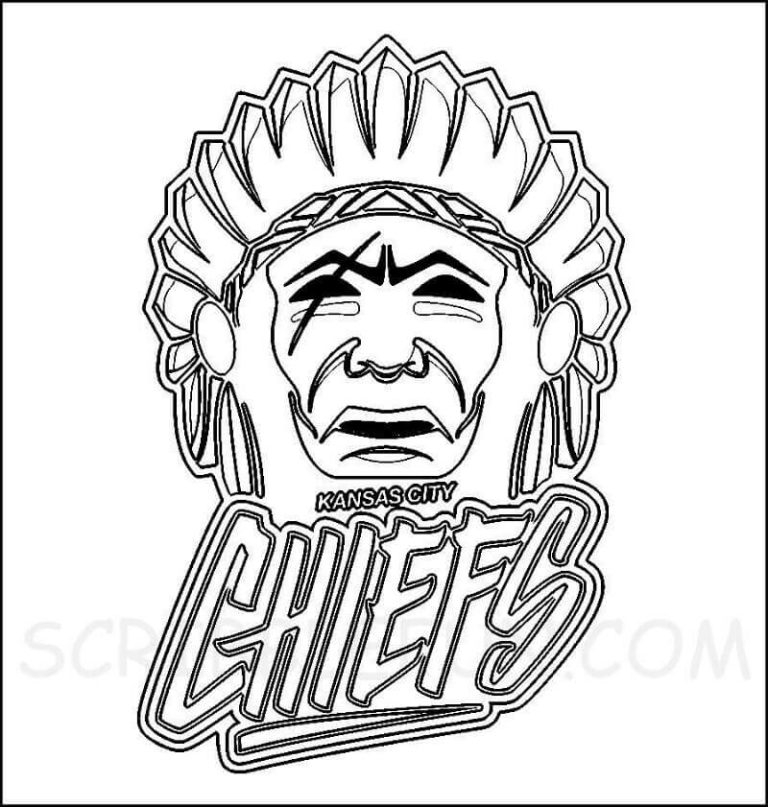 Printable Kansas City Chiefs Coloring Pages