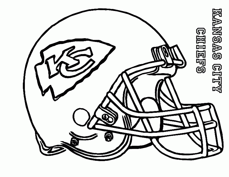 Printable Kansas City Chiefs Coloring Pages