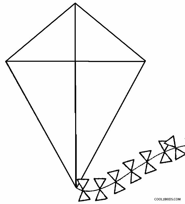 Printable Kite Coloring Pages For Kids Cool2bKids Printable Kite Coloring Pages For Kids Cool2bKids