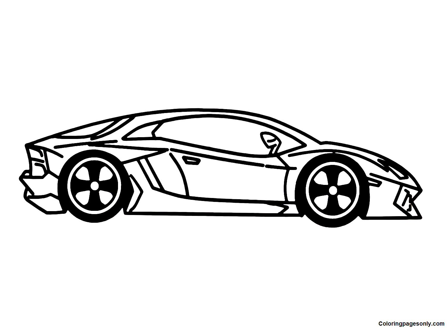 Printable Lamborghini Coloring Pages Prntbl Concejomunicipaldechinu