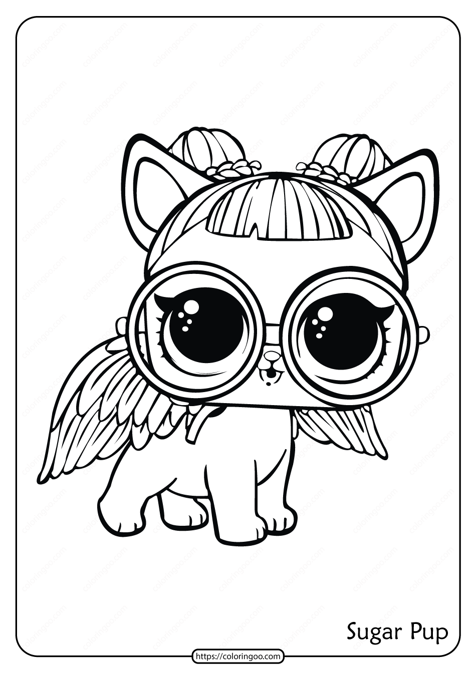 Lol Doll Coloring Pages Printable Lol Doll Coloring Pages Printable