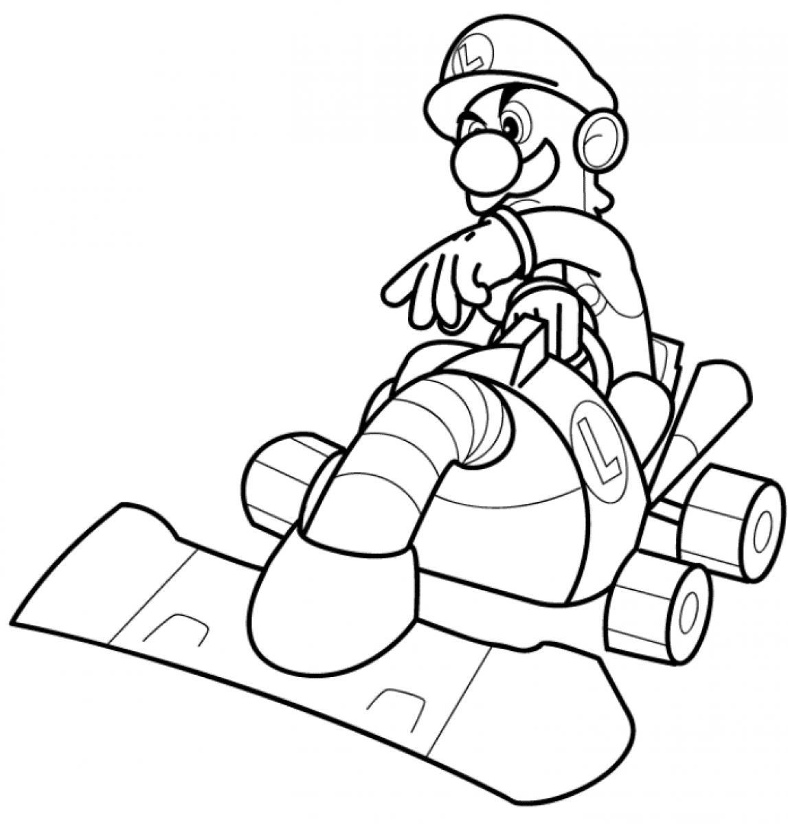 Mario Luigi Printable Coloring Pages Mario Luigi Printable Coloring Pages