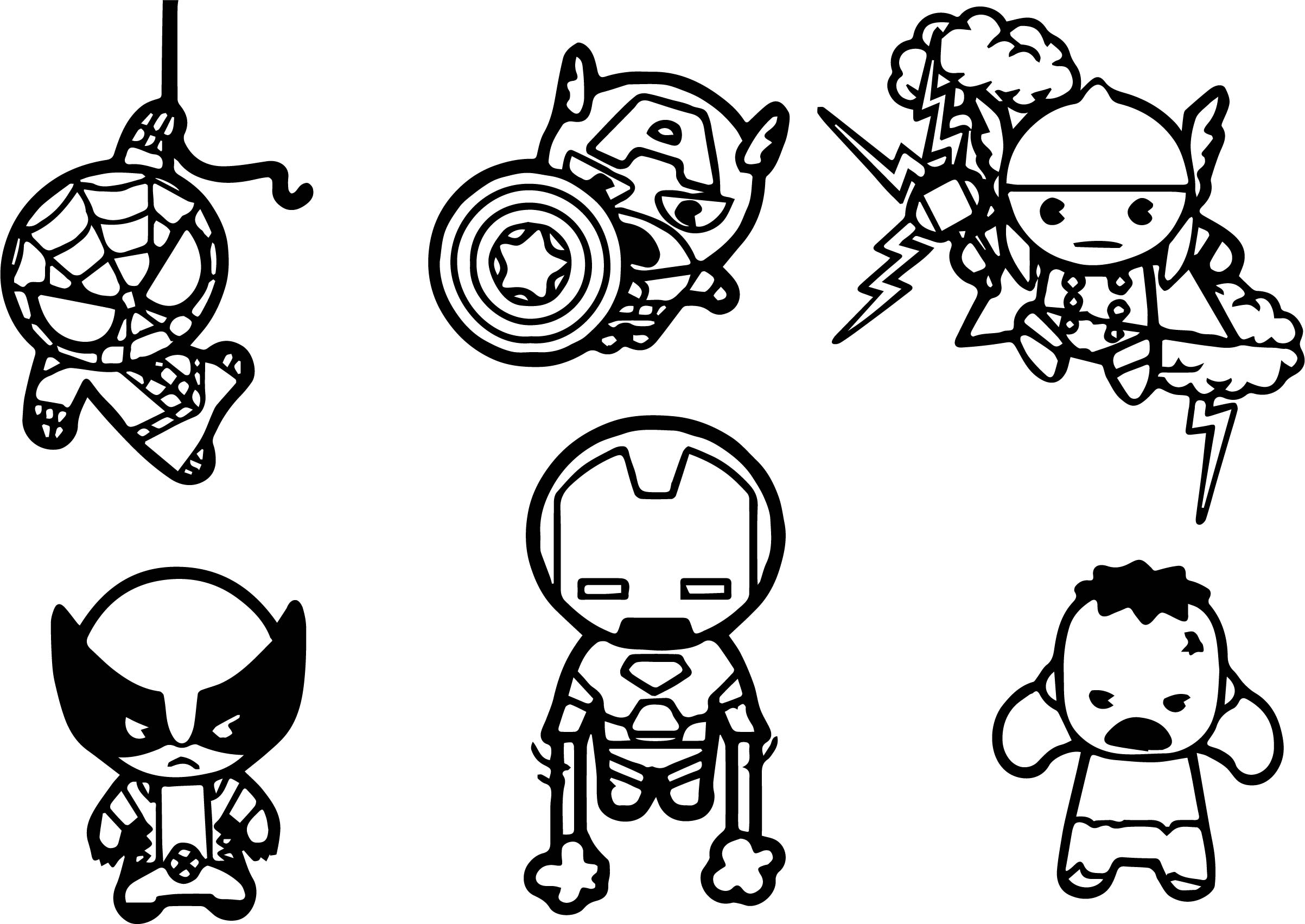Printable Marvel Avengers Coloring Pages Printable Marvel Avengers Coloring Pages