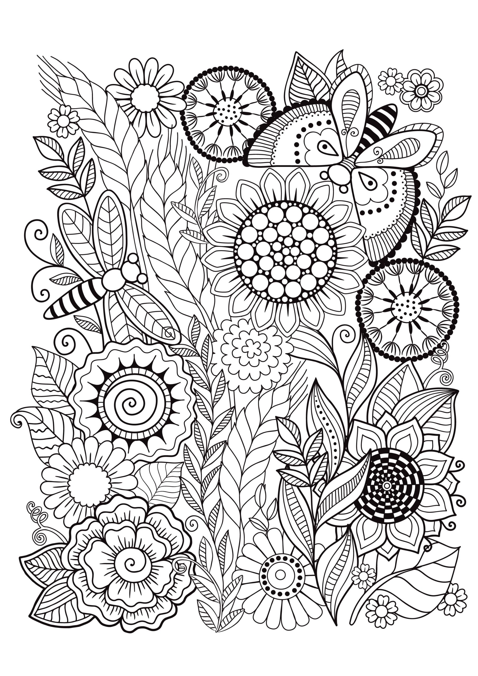 Printable Mindful Coloring Pages