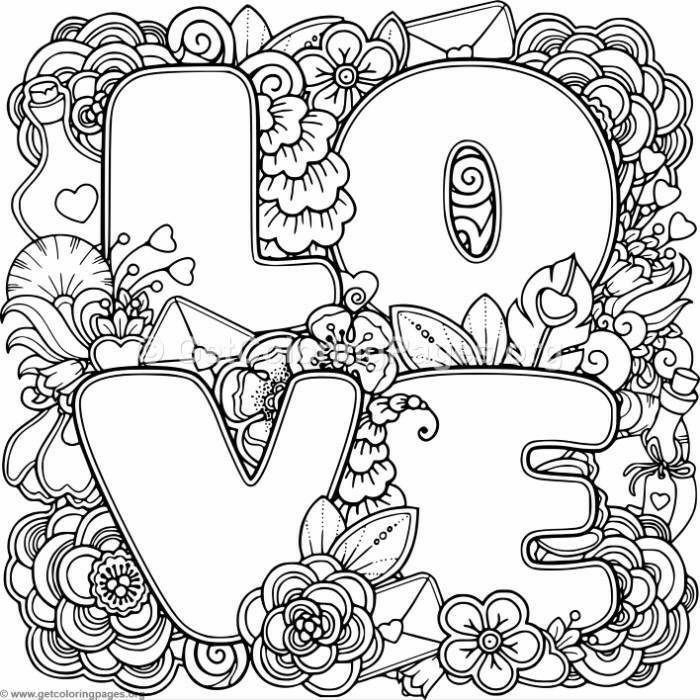 Printable Mindful Coloring Pages