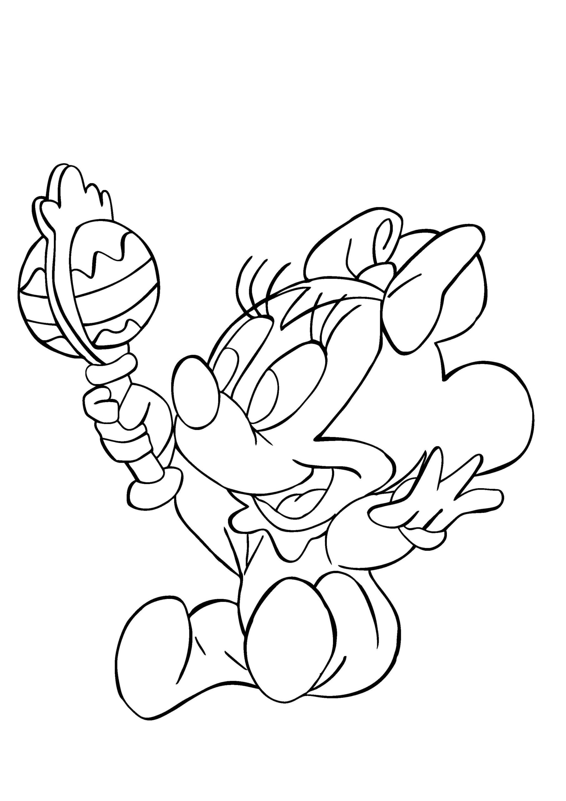 Printable Minnie Mouse Coloring Pages Printable Minnie Mouse Coloring Pages