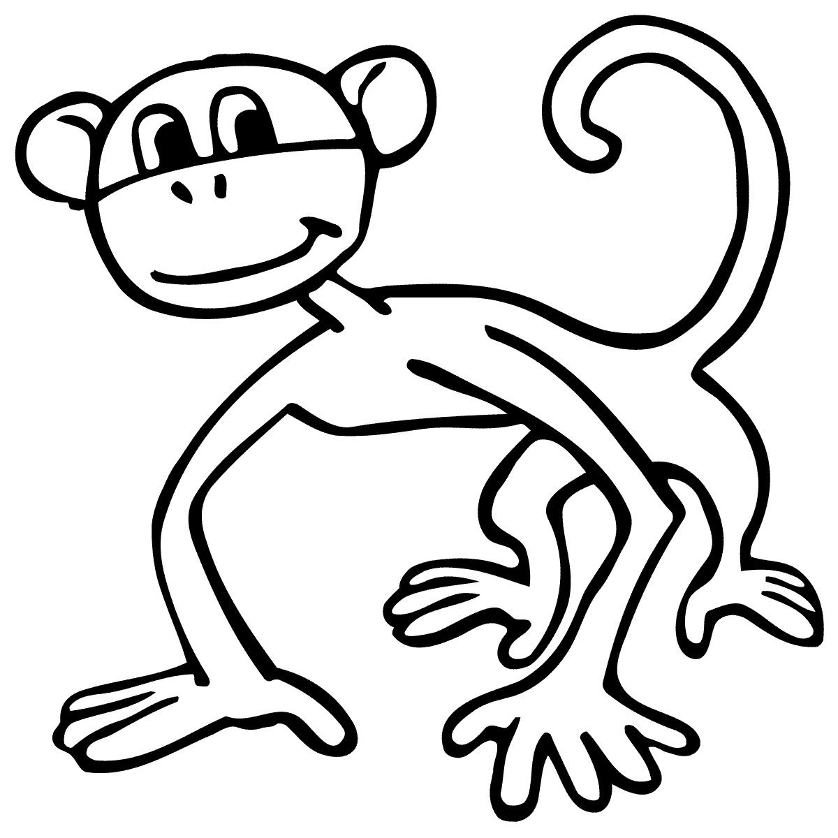 Printable Monkey Coloring Pages Printable World Holiday Printable Monkey Coloring Pages Printable World Holiday