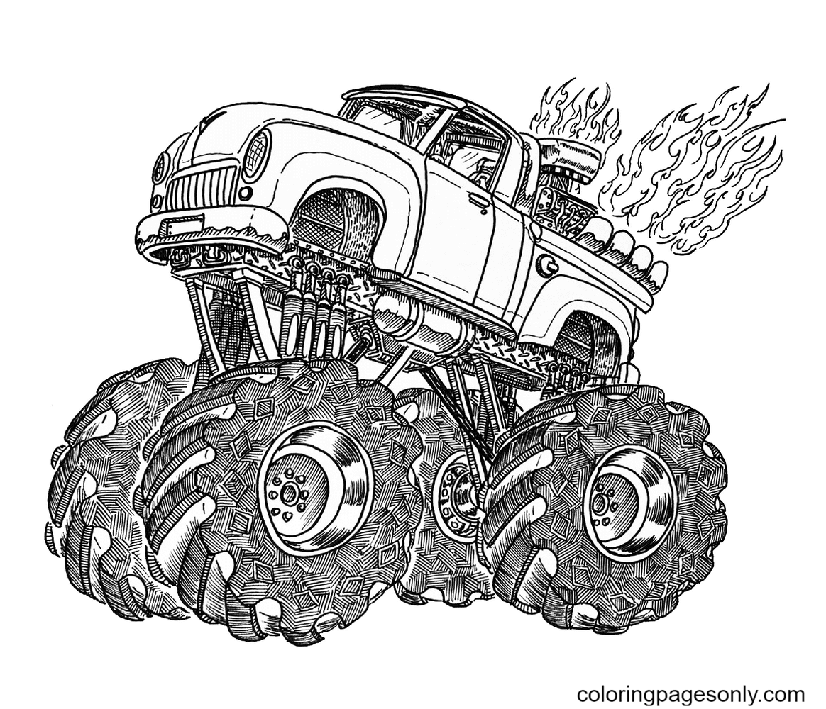 Printable Monster Truck Coloring Pages Coloring Pages Printable Monster Truck Coloring Pages Coloring Pages