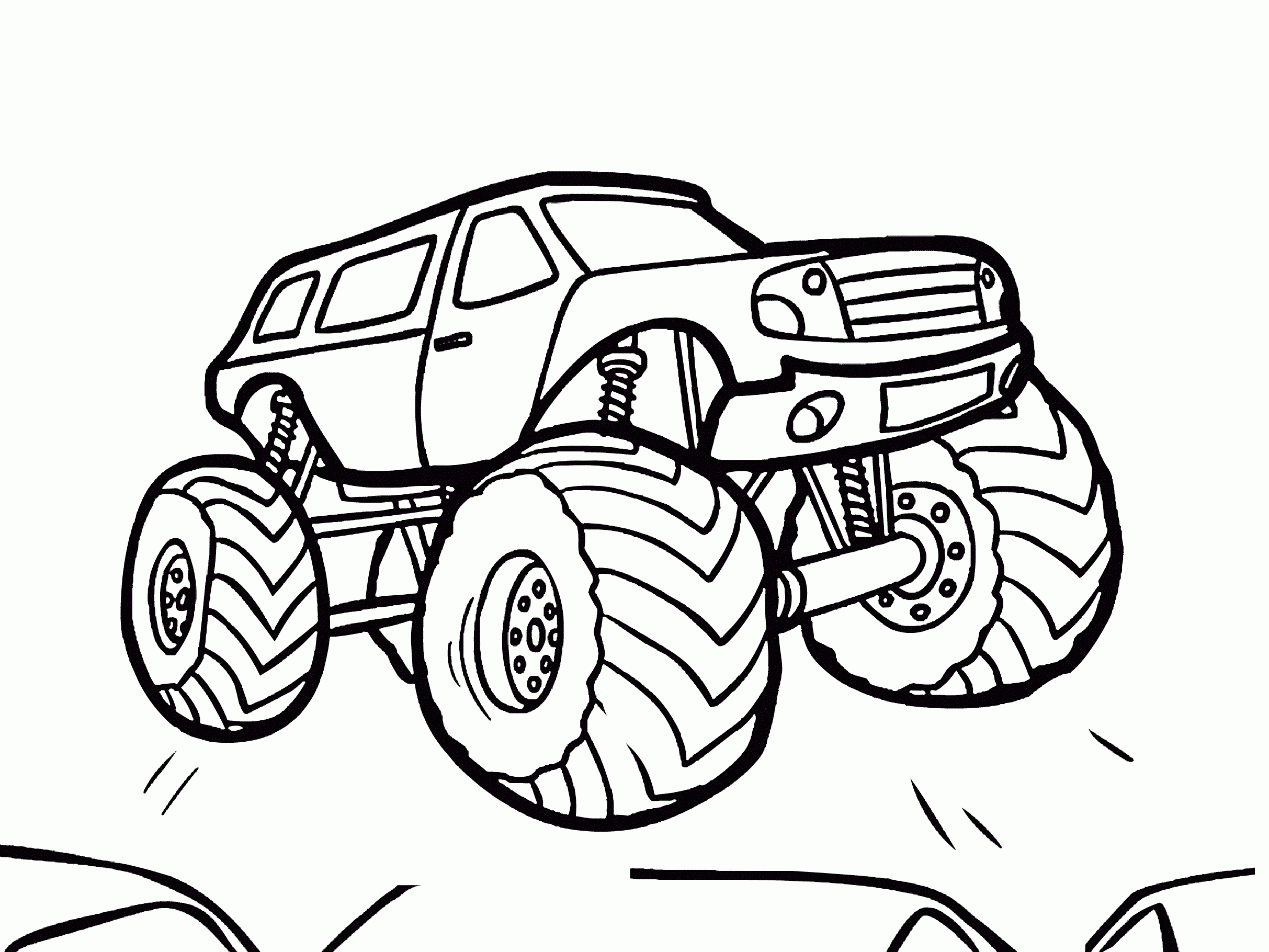 Monster Truck Coloring Pages Printable Free Monster Truck Coloring Pages Printable Free