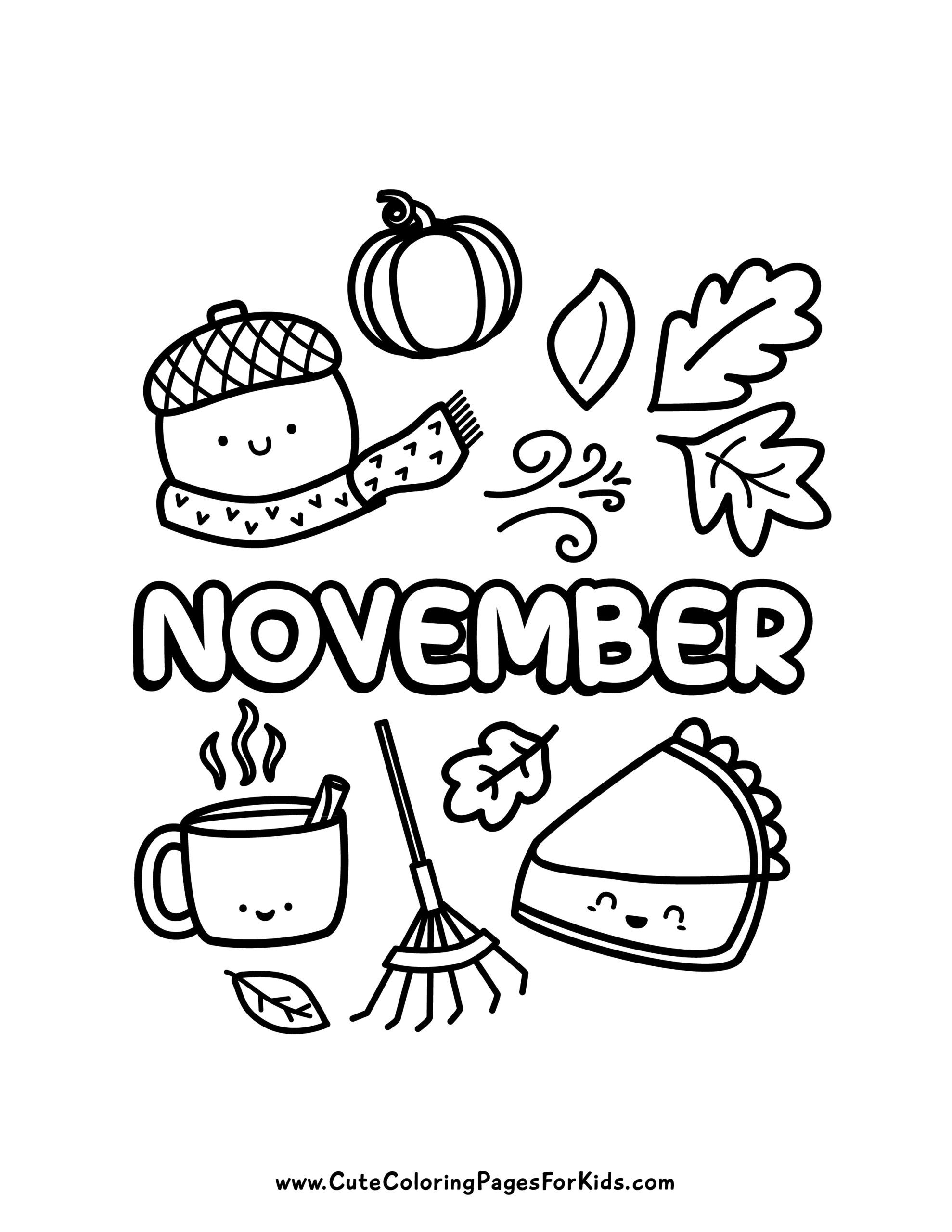 Printable Monthly Coloring Pages Artofit
