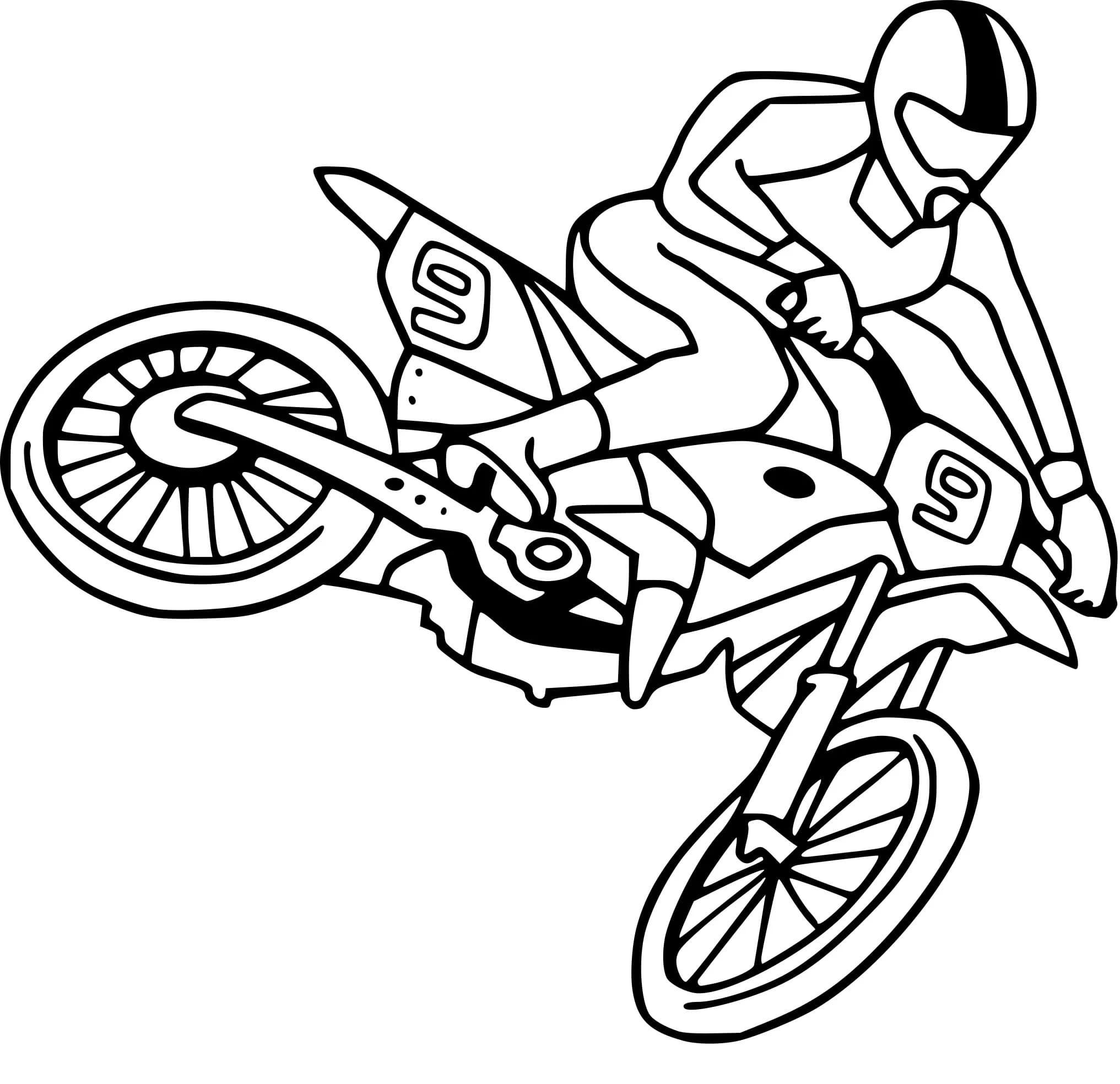 Printable Motorcycle Coloring Pages Printable Motorcycle Coloring Pages