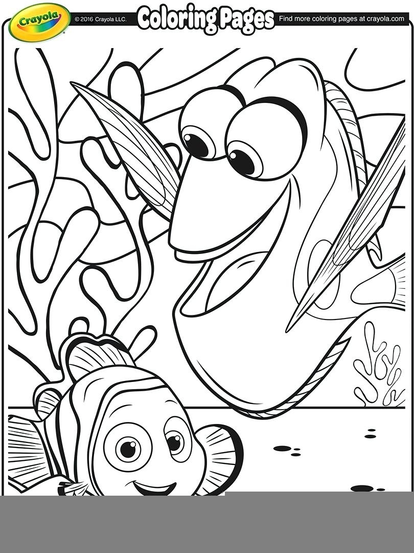 Printable Nemo Coloring Pages Printable Nemo Coloring Pages