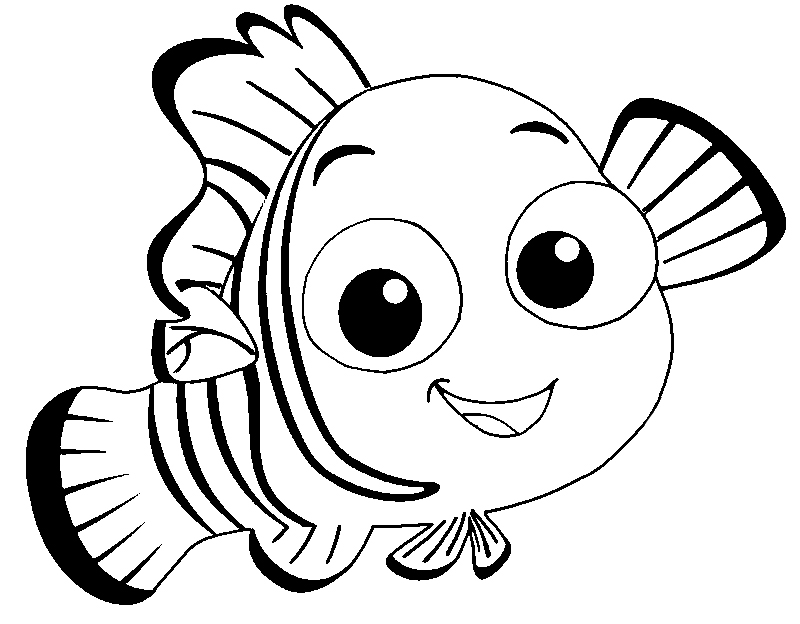 Printable Nemo Coloring Pages Printable Nemo Coloring Pages