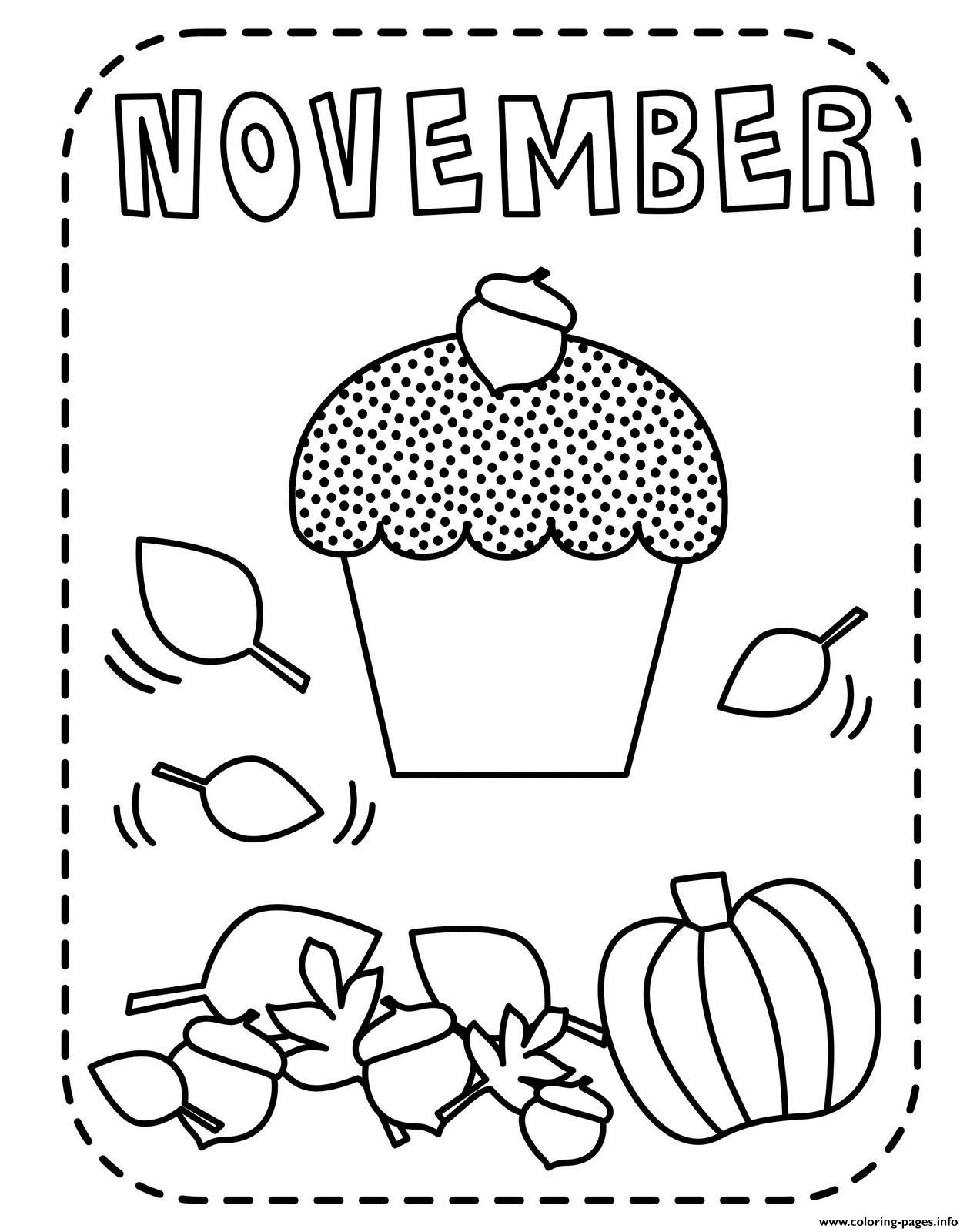 Free November Coloring Pages Printable Free November Coloring Pages Printable
