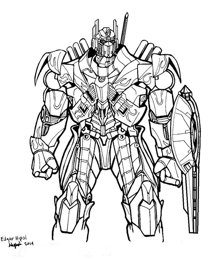 Optimus Prime Printable Coloring Pages Optimus Prime Printable Coloring Pages