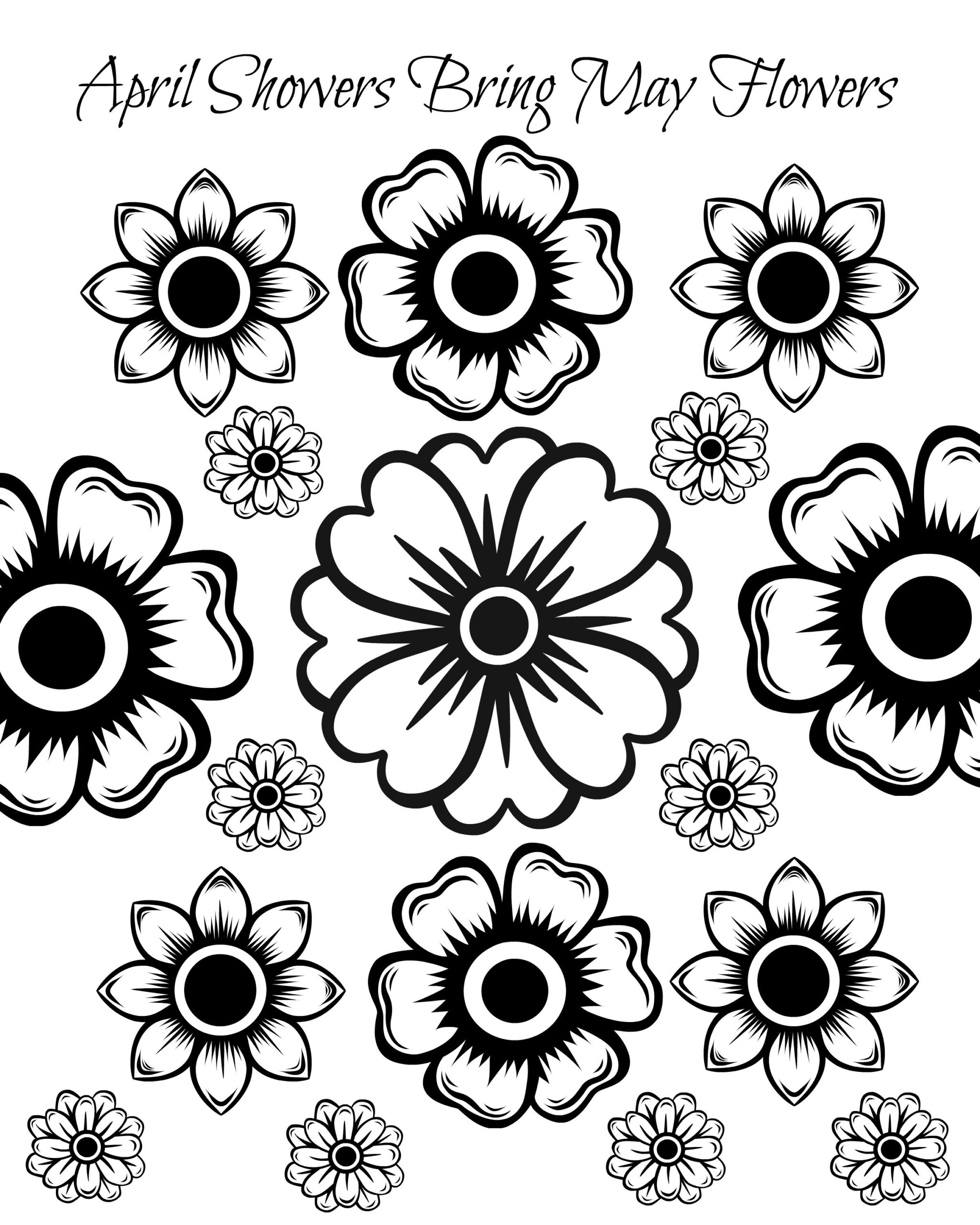Coloring Pages Free Printable Flowers Coloring Pages Free Printable Flowers