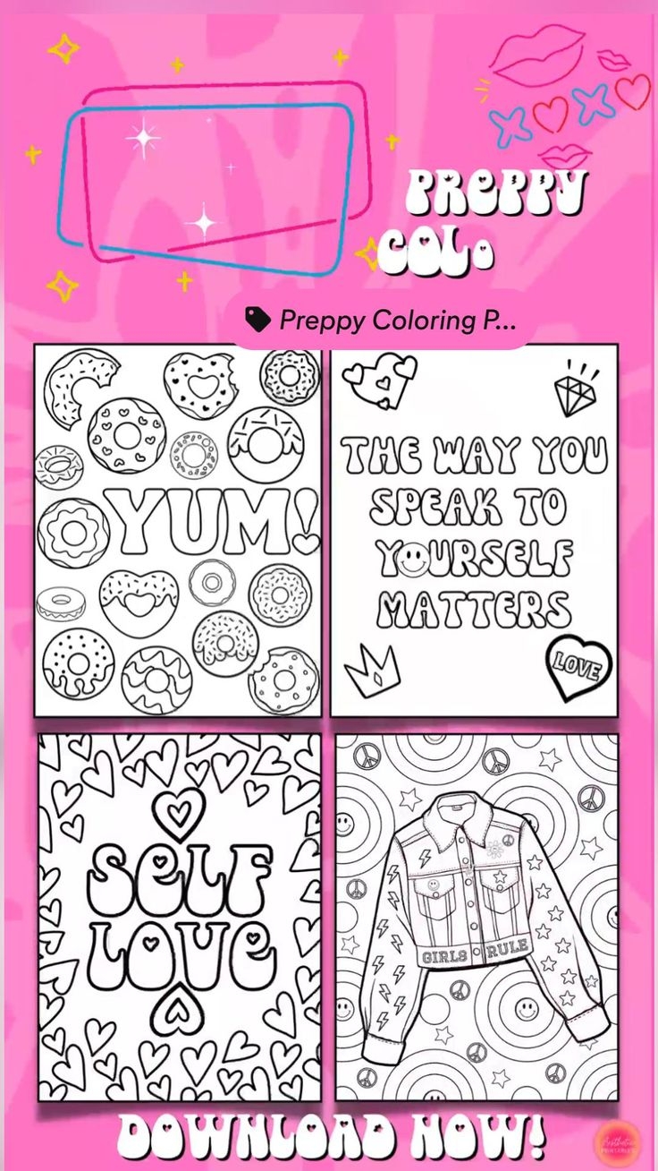 Printable Preppy Coloring Pages Printable Calendars AT A GLANCE Printable Preppy Coloring Pages Printable Calendars AT A GLANCE