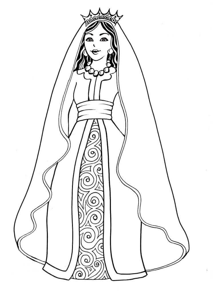 Printable Purim Coloring Pages