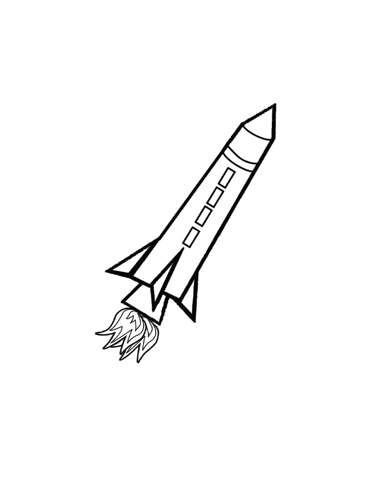 Printable Rocket Coloring Pages Printable Rocket Coloring Pages