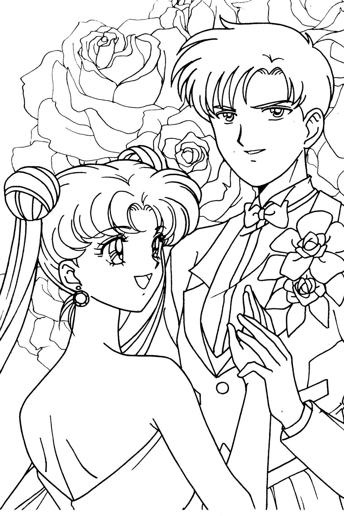 Printable Sailor Moon Coloring Pages