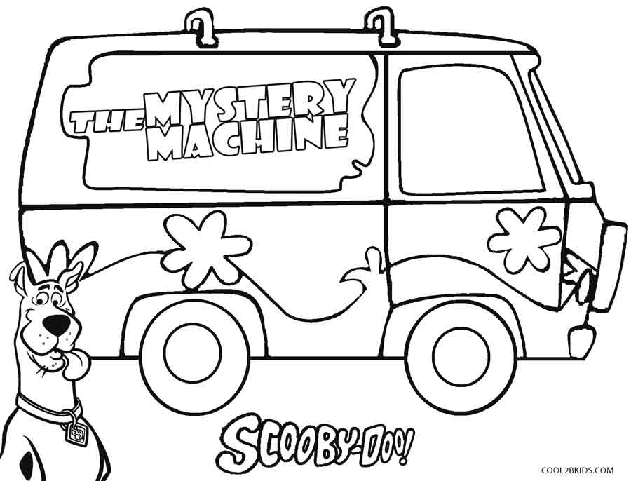 Printable Scooby Doo Coloring Pages For Kids Cool2bKids