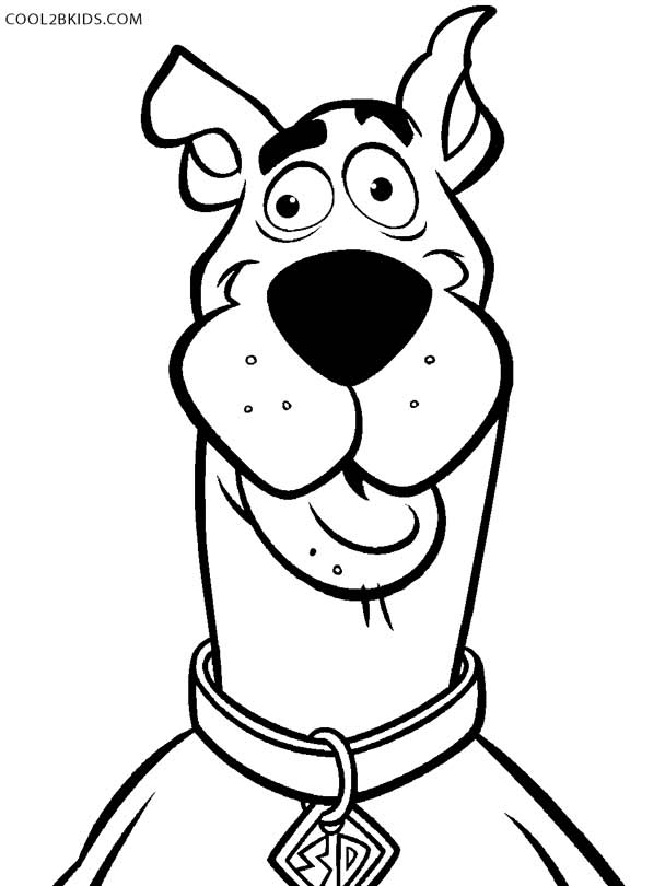 Printable Scooby Doo Coloring Pages For Kids Printable Scooby Doo Coloring Pages For Kids