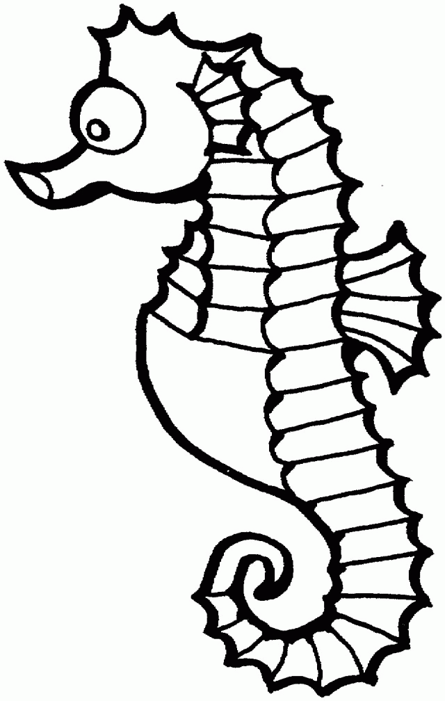 Printable Sea Creatures Coloring Home Printable Sea Creatures Coloring Home