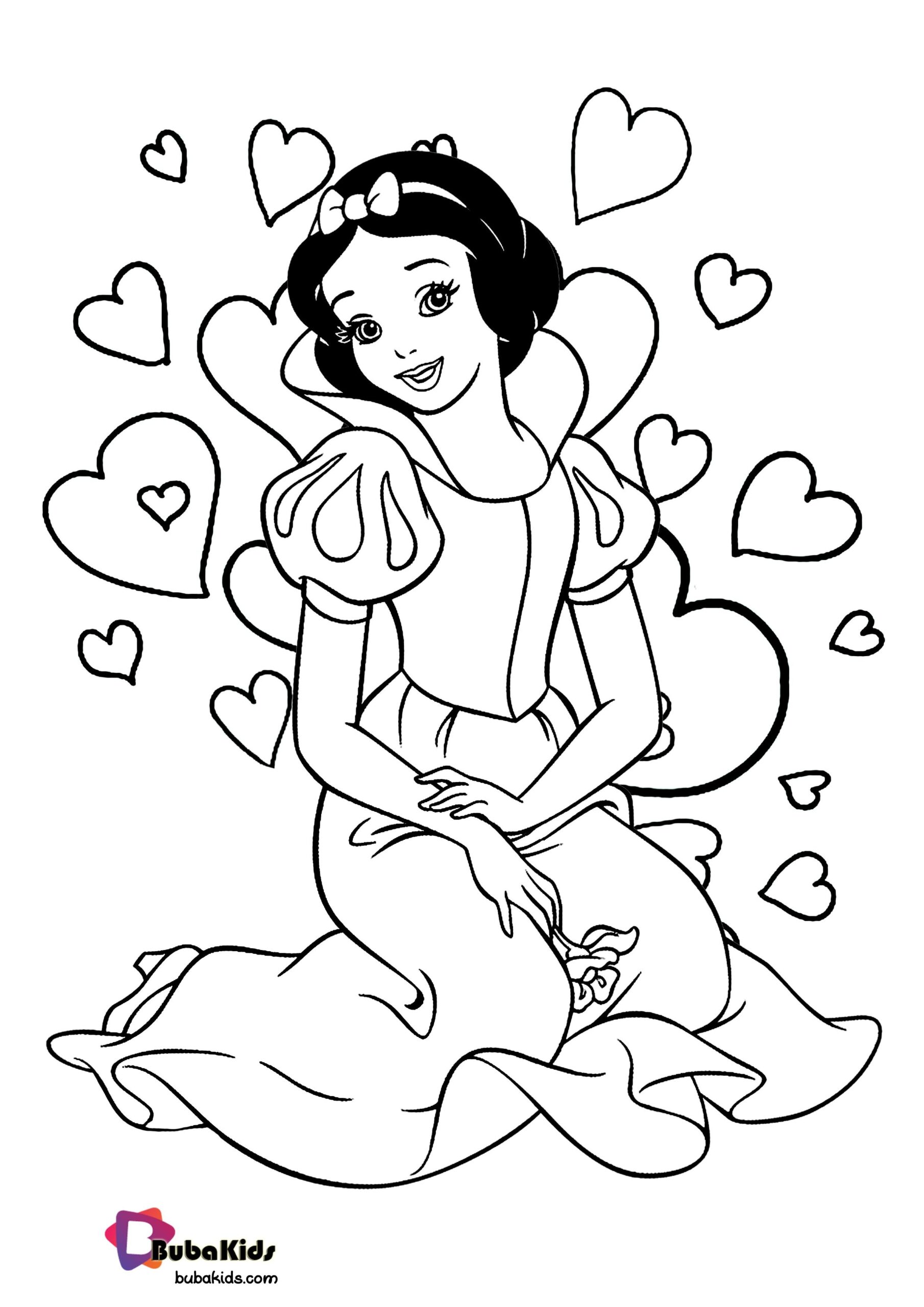 Snow White Printable Coloring Pages Snow White Printable Coloring Pages