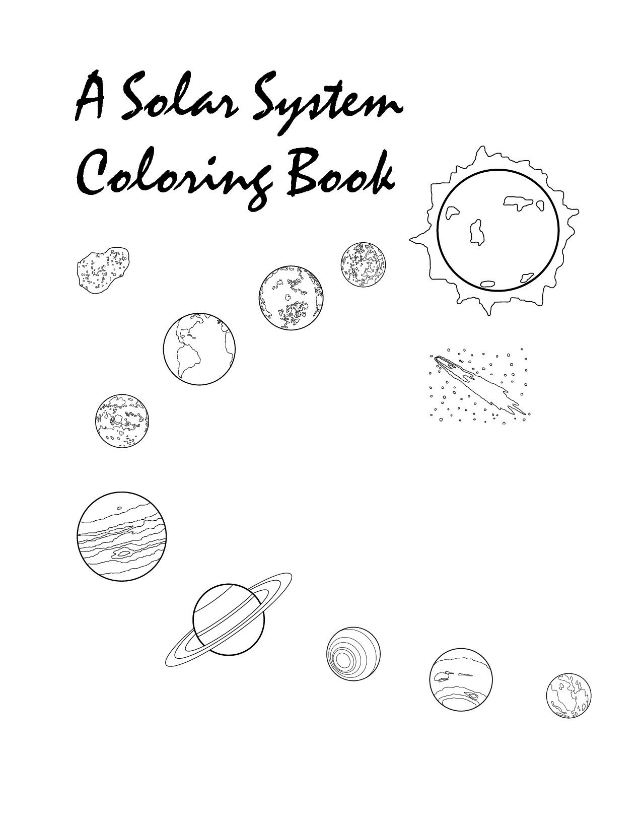 Printable Solar System Coloring Pages For Kids Photo Of Solar System Printable Solar System Coloring Pages For Kids Photo Of Solar System