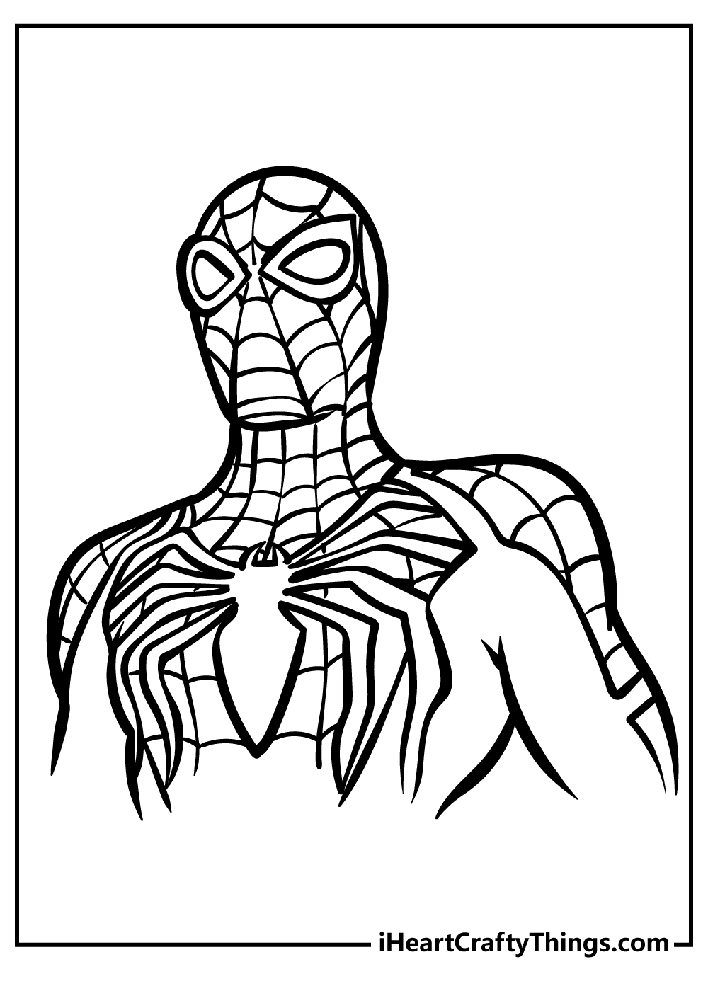 Printable Spiderman Car Coloring Pages Printable Spiderman Car Coloring Pages