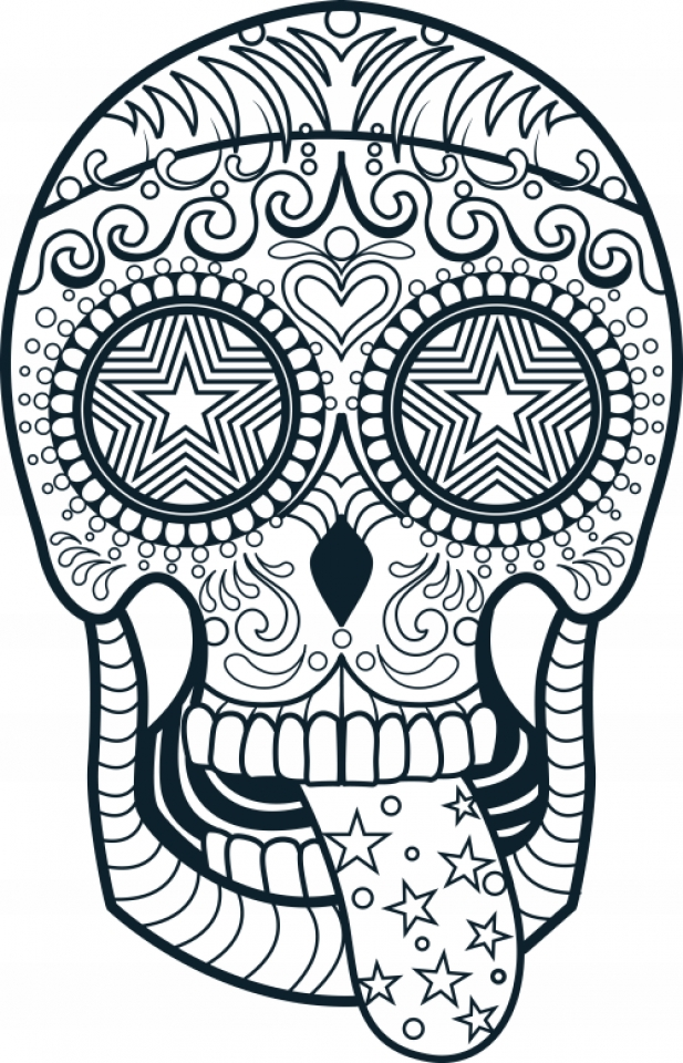 Printable Sugar Skulls