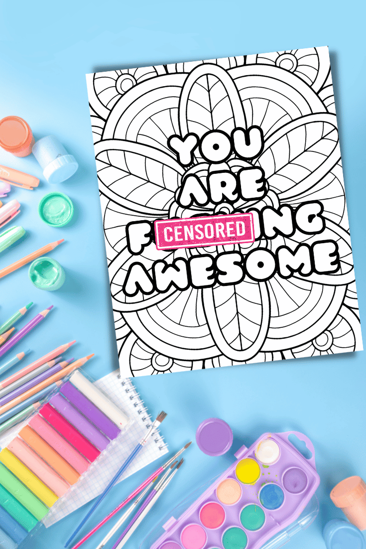 Printable Swear Word Adult Coloring Book Amber Oliver Printable Swear Word Adult Coloring Book Amber Oliver