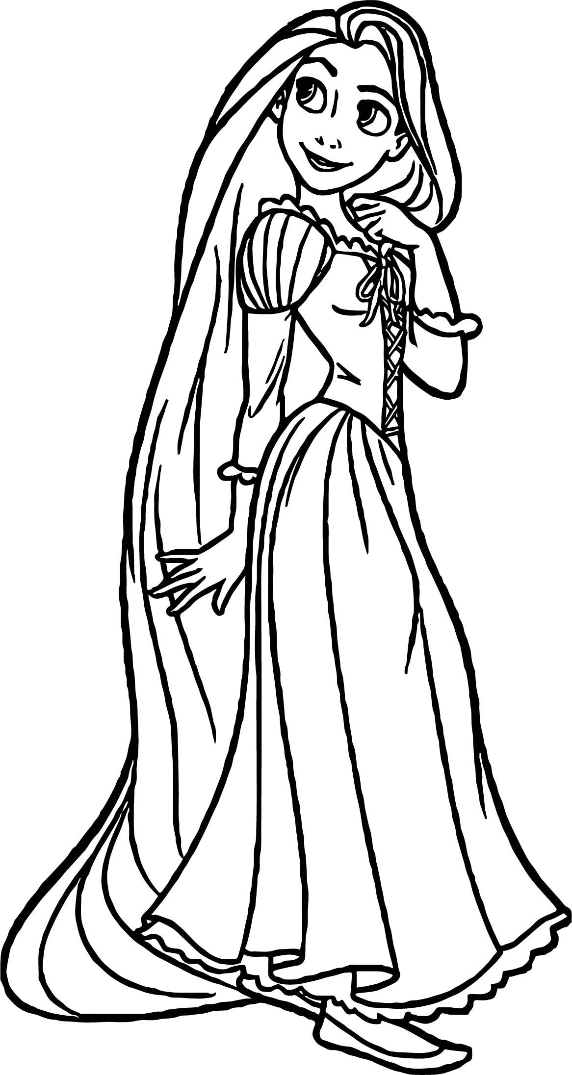 Printable Tangled Coloring Pages Printable Tangled Coloring Pages