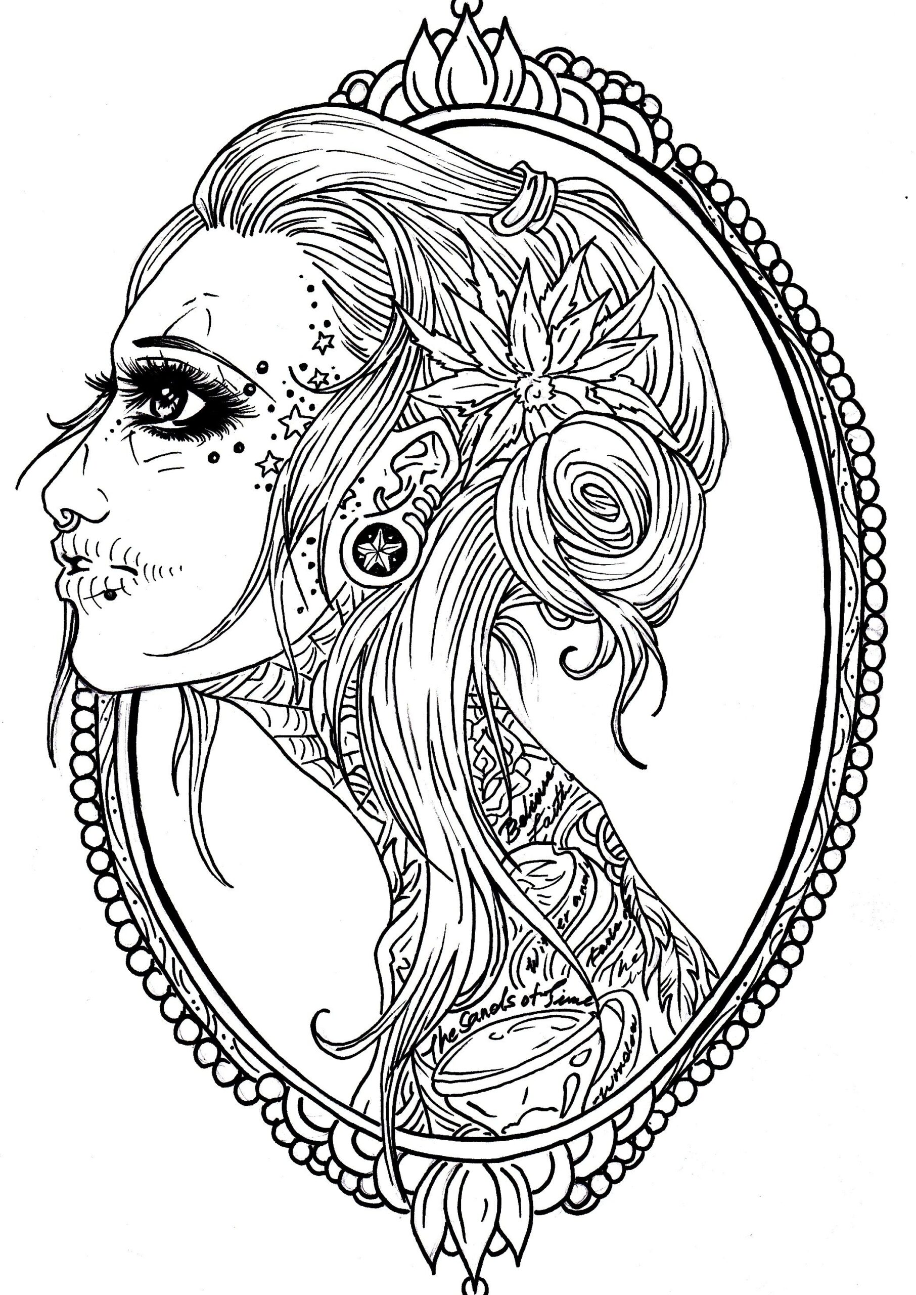 Printable Tattoo Coloring Pages Printable Tattoo Coloring Pages