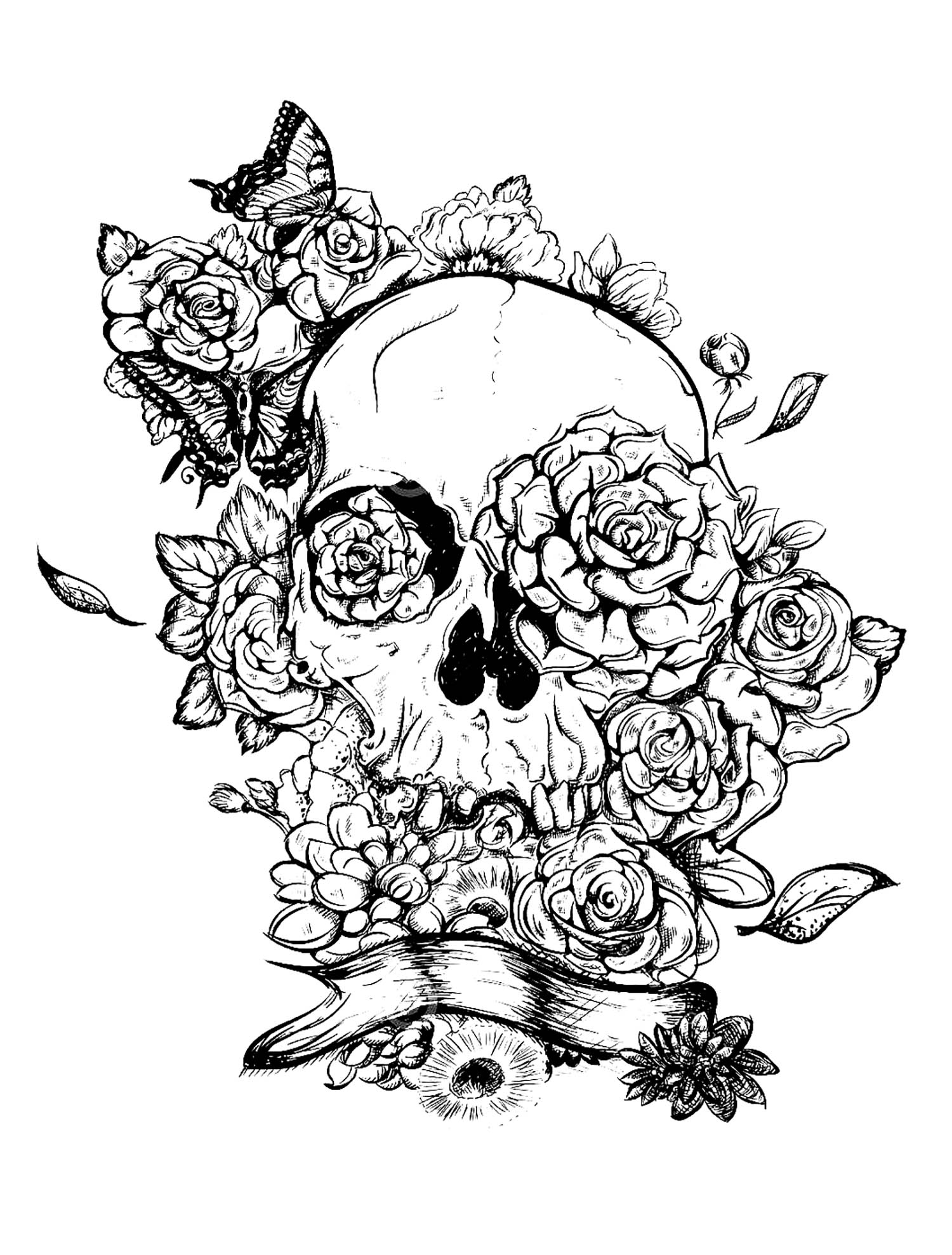 Tattoo Coloring Pages Printable Tattoo Coloring Pages Printable
