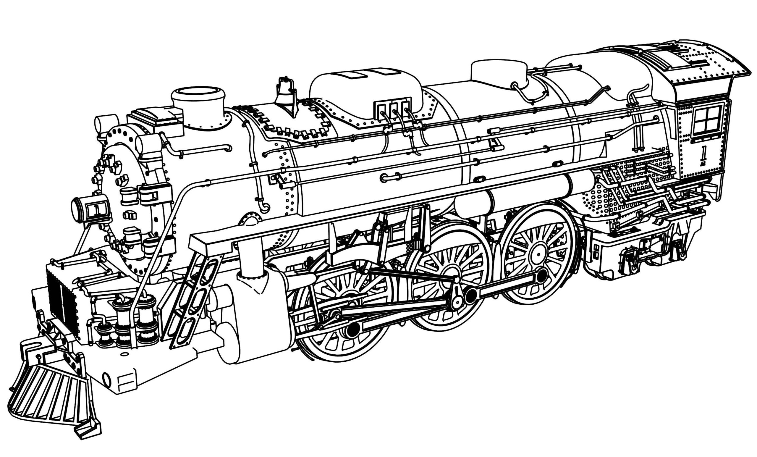 Printable Train Coloring Pages Printable Train Coloring Pages